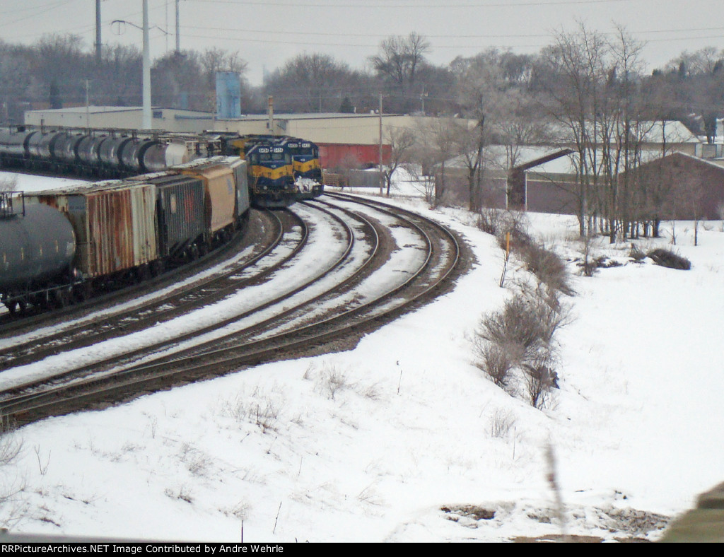 ICE 6434 and 6433 from the Highway 33 bridge